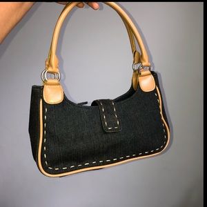 Claires denim beautiful shoulder bag.